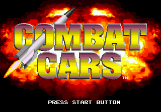 Combat Cars (USA, Europe) Title Screen